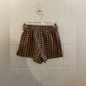 XS Plaid ESPRIT Shorts